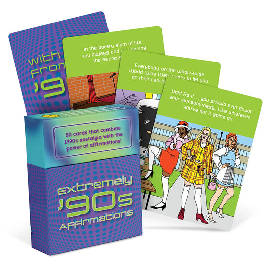 Affirmation Cards - Extremely 90s - Sale