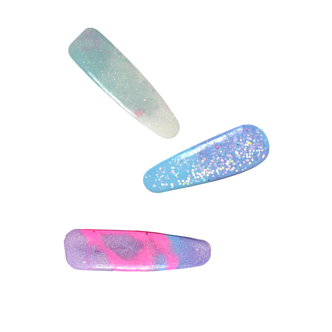 Resin Hair Clips