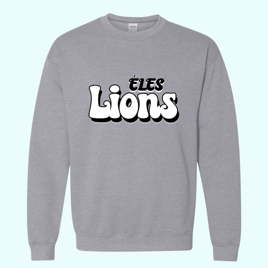 ÉLES LIONS - ADULT CREWNECK - RETRO