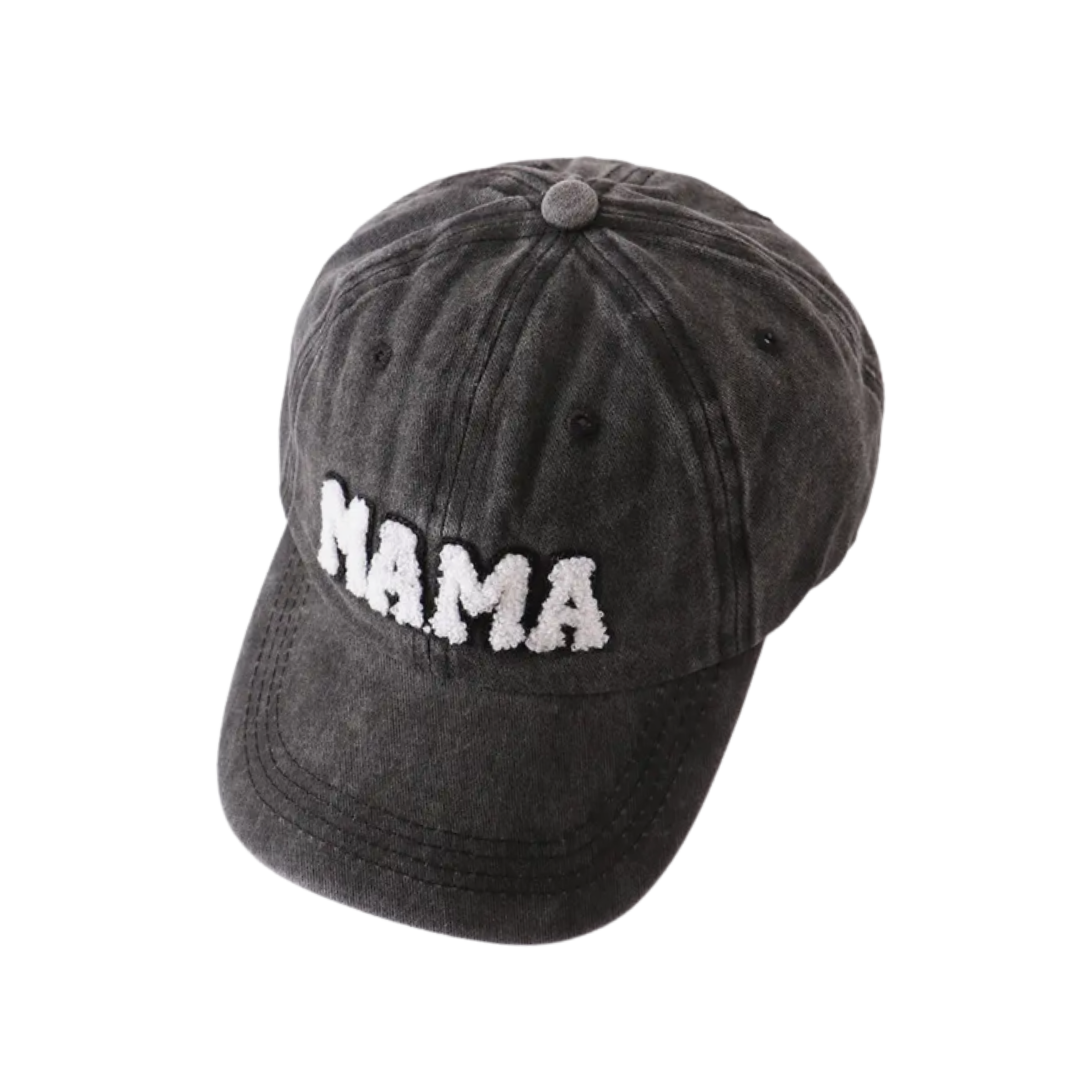 Baseball Cap - Mama Black
