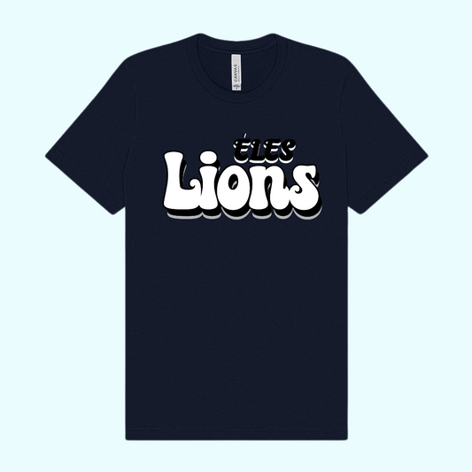 ÉLES LIONS - ADULT TSHIRT - RETRO
