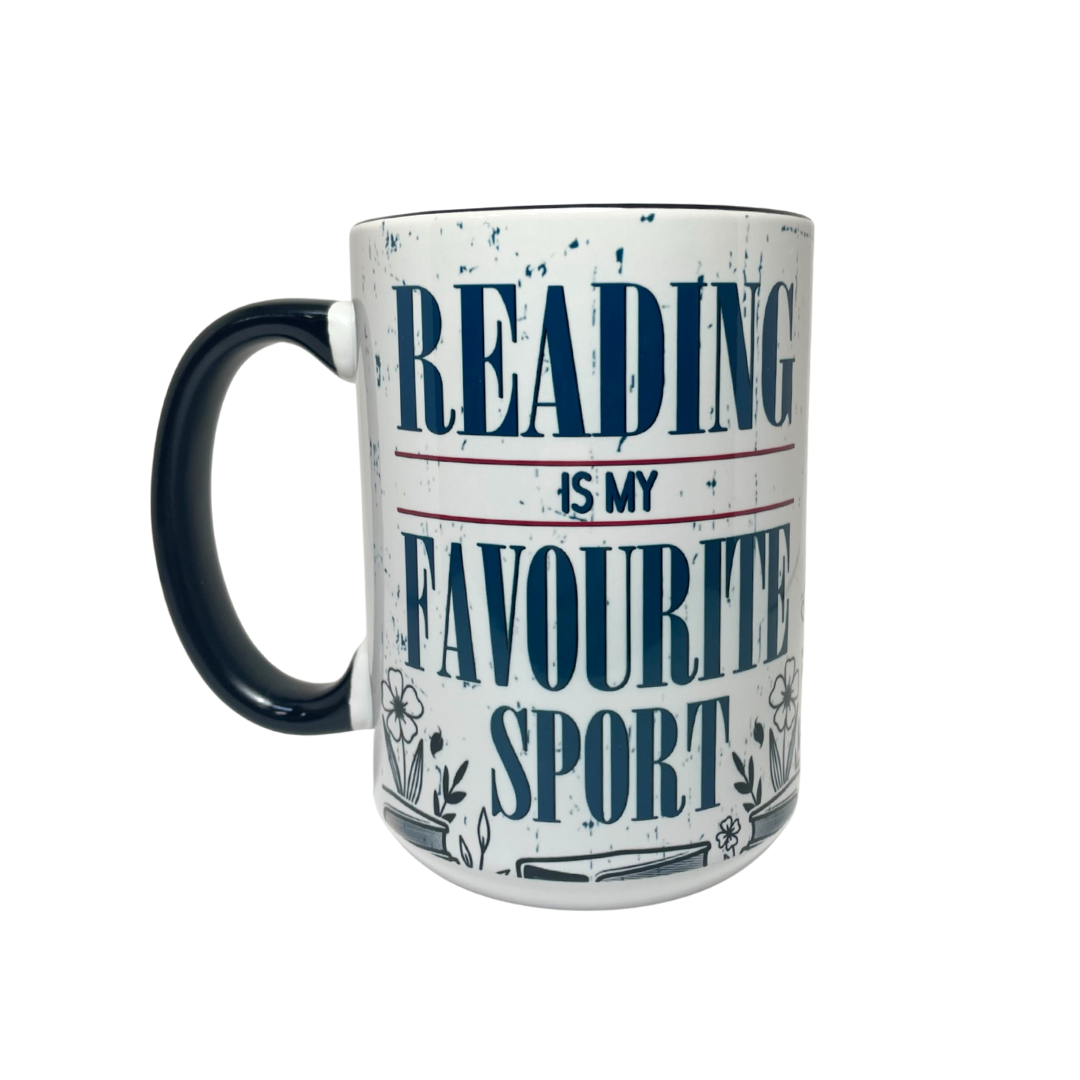 READING IS MY FAVOURITE SPORT