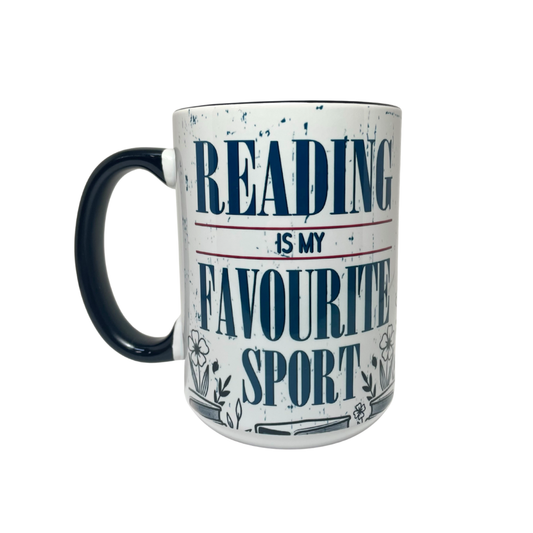 READING IS MY FAVOURITE SPORT