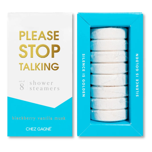 Please Stop Talking - Blackberry Vanilla Musk Shower Steamer (8 tabs)