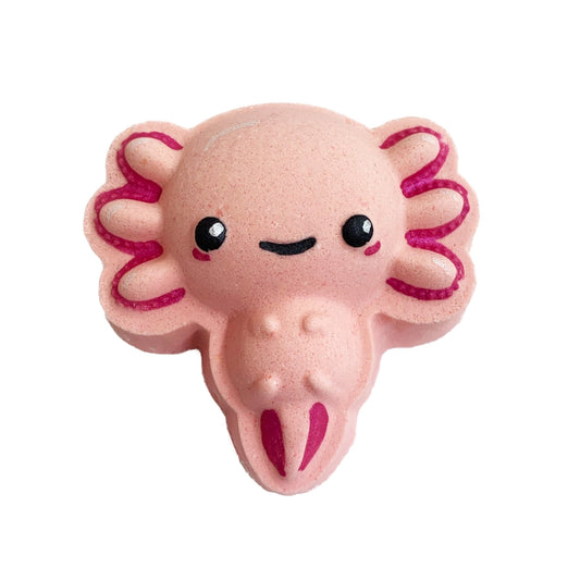 Bath Bomb - Cute Axolotl