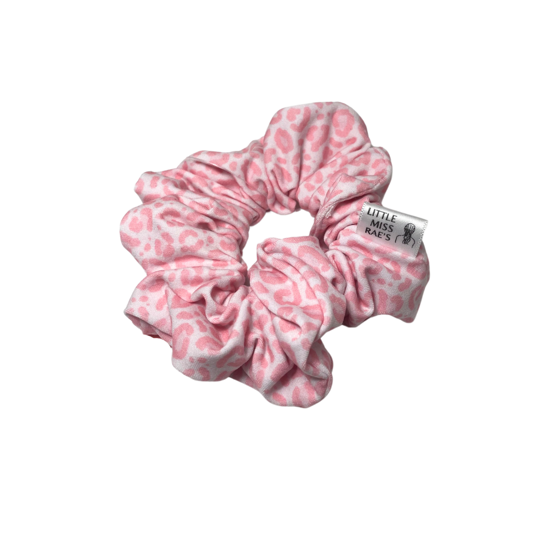 Kid's Scrunchie - Pink Cheetah