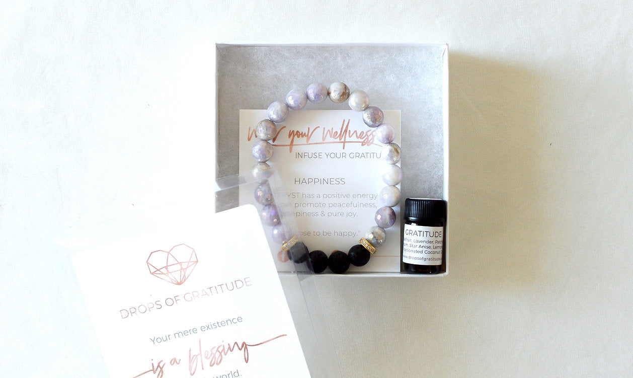 LUX Infused Bracelet - Happiness (Amethyst)