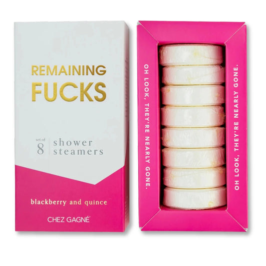 Remaining Fucks - Blackberry Quince Shower Steamer (8 tabs)