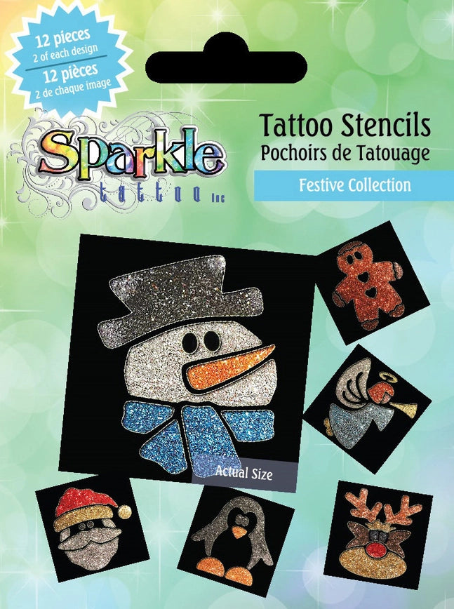 Tattoo Stencils - Festive Collection