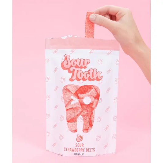 Sour Strawberry Belts