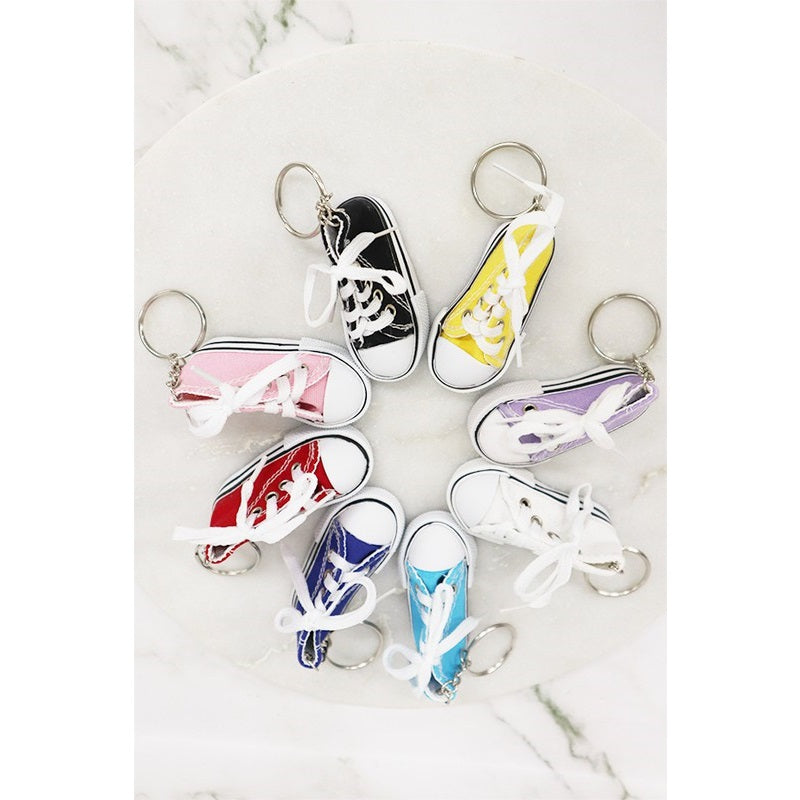Mini Hightop Sneaker Keychain - Various Colors - Sale