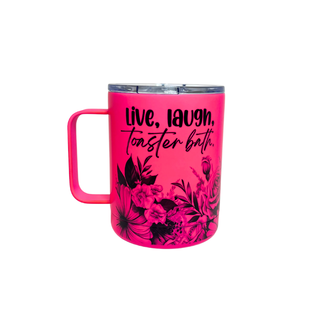 LIVE, LAUGH, TOASTER BATH-LUXE