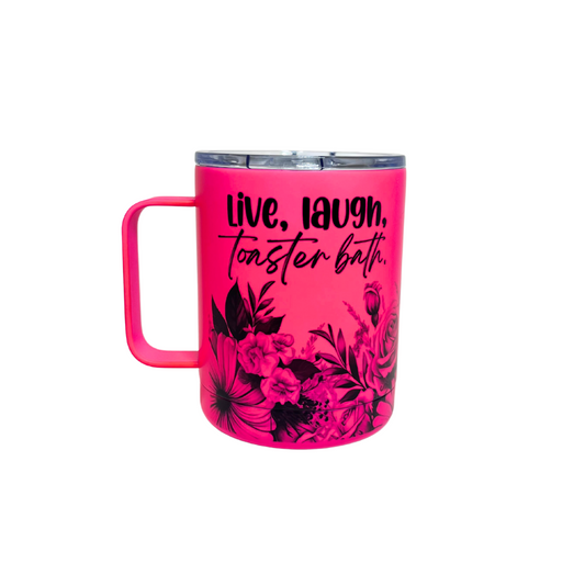 LIVE, LAUGH, TOASTER BATH-LUXE