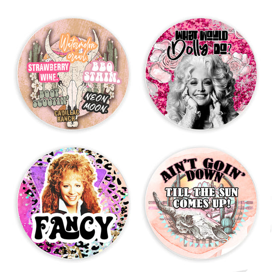 90'S COUNTRY Coaster Set