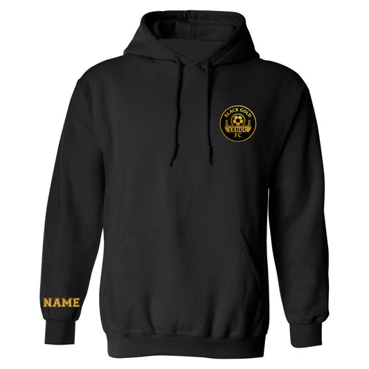 LEDUC BLACKGOLD SOCCER - ADULT SIZE HOODIE