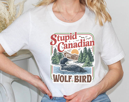 STUPID CANADIAN WOLF BIRD