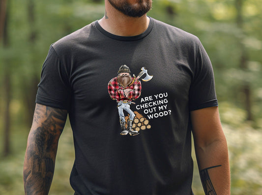 CHECKING OUT MY WOOD