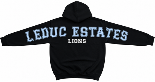 ÉLES LIONS- ADULT HOODIE - BIG HYPE - BLACK