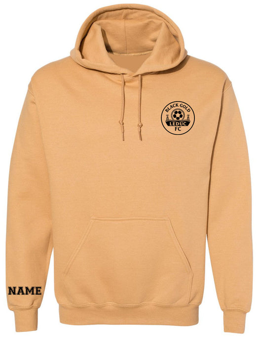 GOLD LEDUC BLACKGOLD SOCCER - ADULT SIZE HOODIE