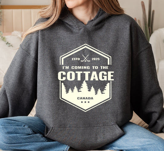 I'M COMING TO THE COTTAGE - HOODIE