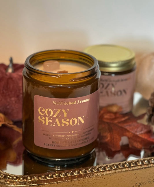 Cozy Season - 8oz Amber Jar