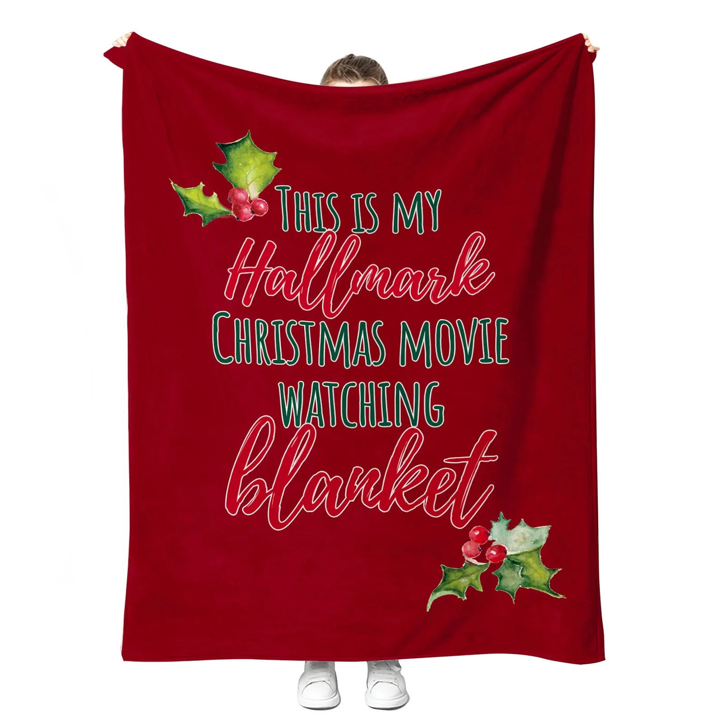 CHRISTMAS MOVIE BLANKET