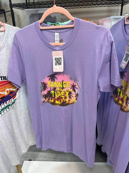 *SALE* TANNED AND TIPSY-LAVENDER-SIZE M