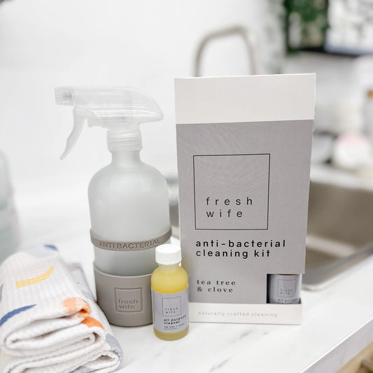 Tea Tree & Clove Anti-Bacterial Cleaner Kit