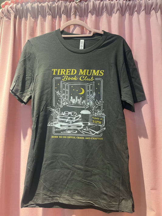 *SALE* TIRED MUMS BOOK CLUB- M *I MISSING AT VERY BOTTOM IN "RUNNING"