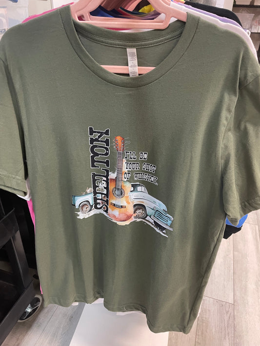 *SALE* - Blake Shelton - Green - Size Large