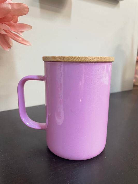 SHIMMER GLASS MUG - SALE