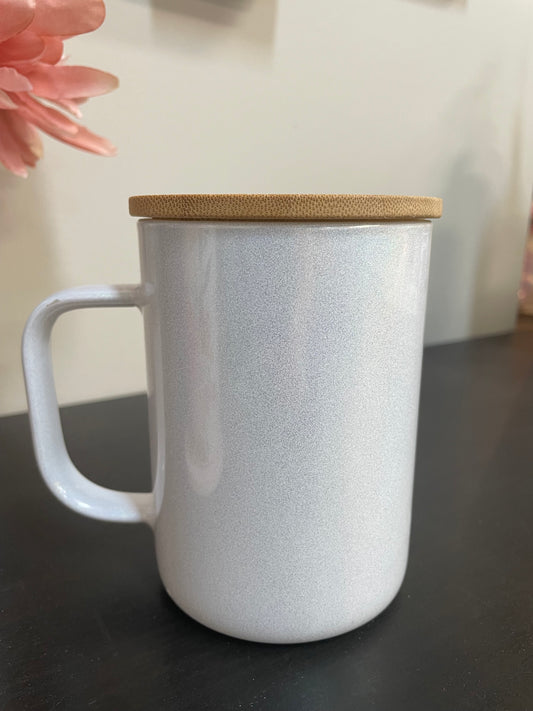 SHIMMER GLASS MUG - SALE