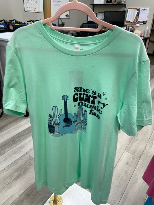 *SALE* - Cuntry Music - Mint - Size Large