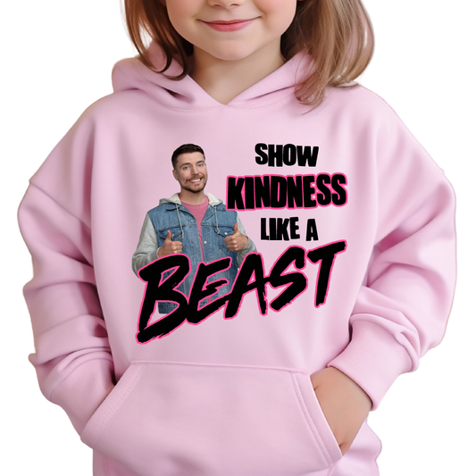 SHOW KINDNESS LIKE S BEAST- YOUTH HOODIE