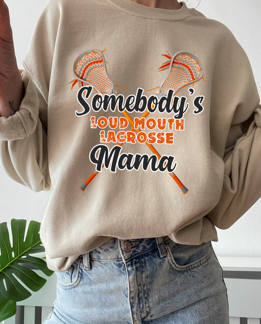 LOUD MOUTH LACROSSE MAMA