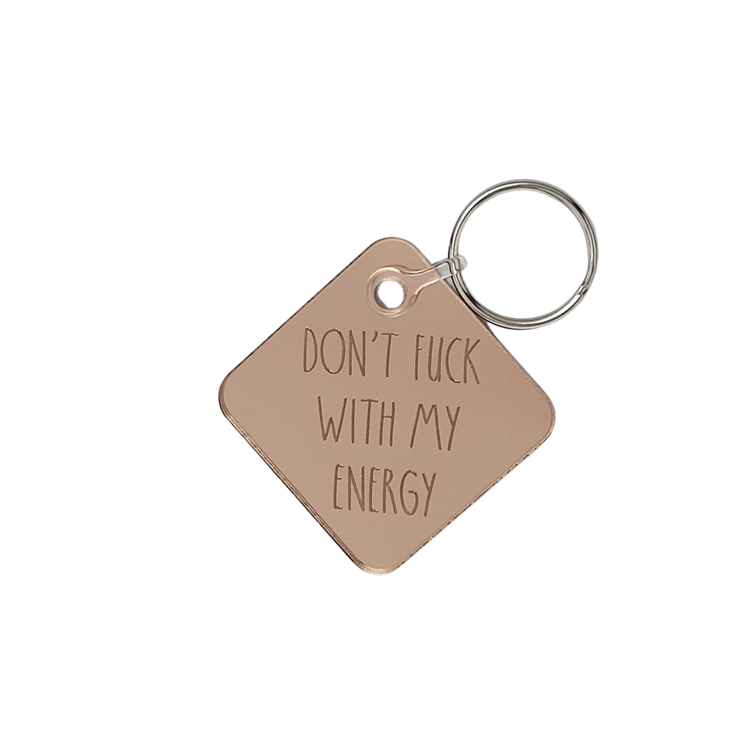 Energy Keychain - Rose Gold