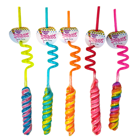 Crazy Pop Straws