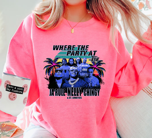 WHERE THE PARTY AT TOUR