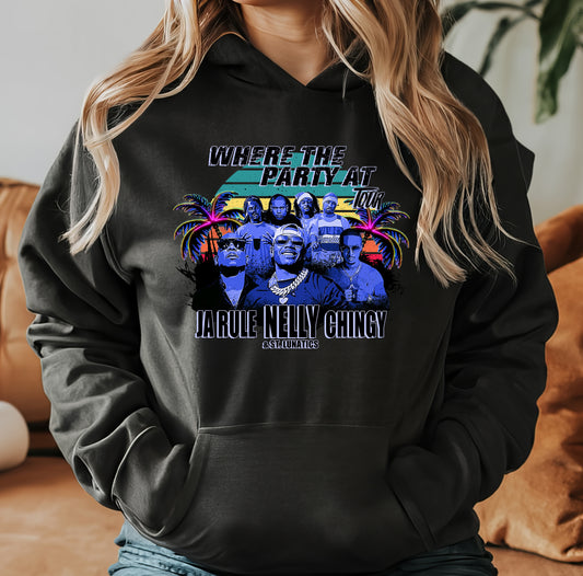 WHERE THE PARTY AT TOUR - HOODIE