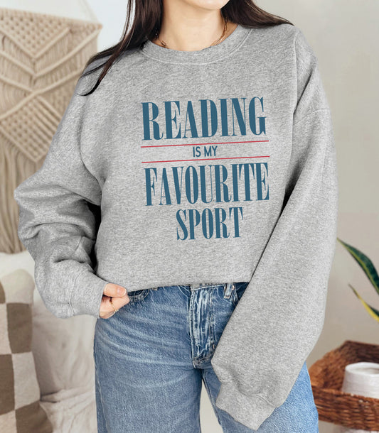 READING IS MY FAVOURITE SPORT