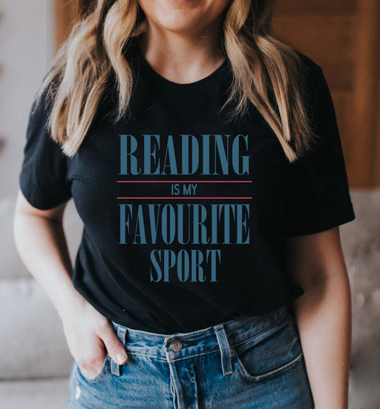 READING IS MY FAVOURITE SPORT