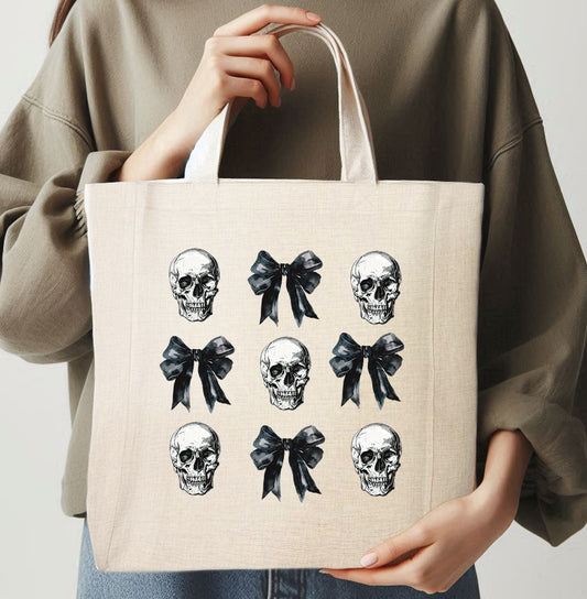 SKULLS & BOWS - TOTE