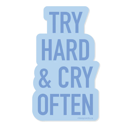 Cry Often Sticker