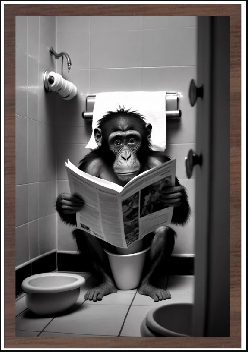 Animals in the Bathroom