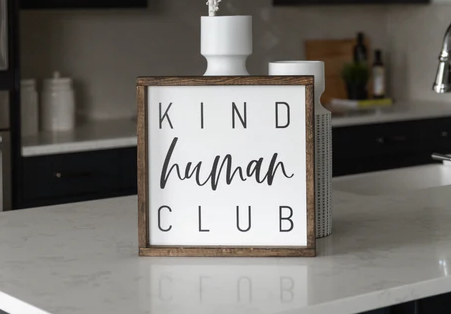 Kind human club