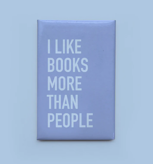 Books Over People - Magnet