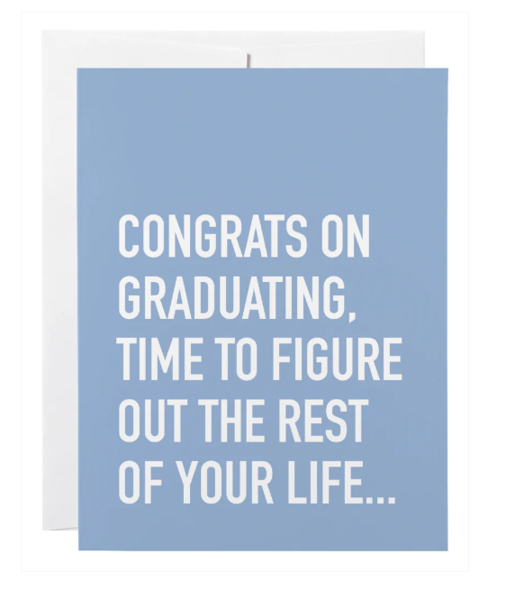 Congrats On Graduating - Card
