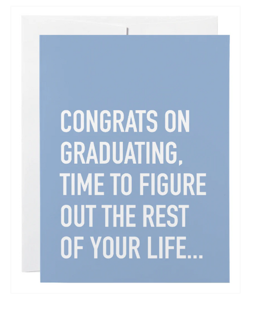 Congrats On Graduating - Card