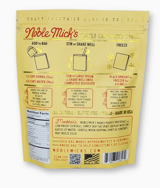 Grapefruit Frozen Cocktail Mix