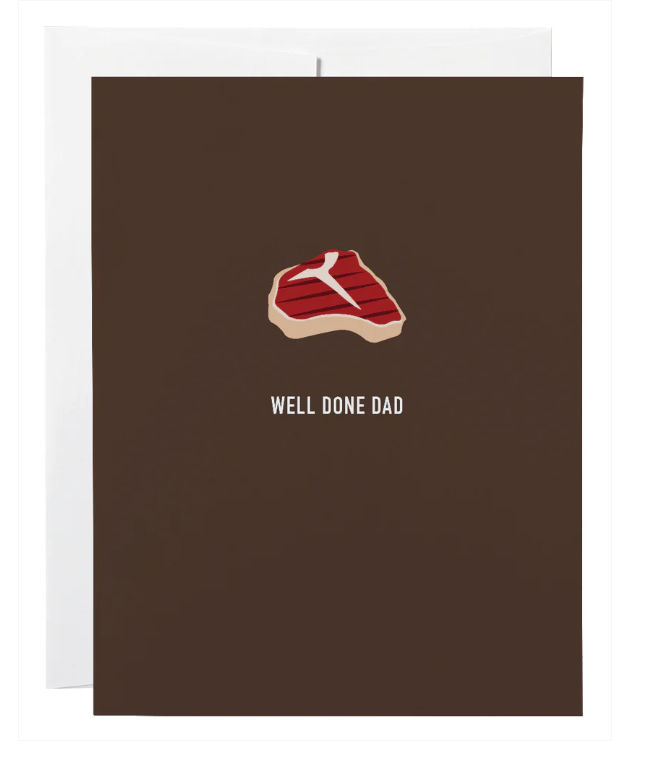 Well Done Dad Card